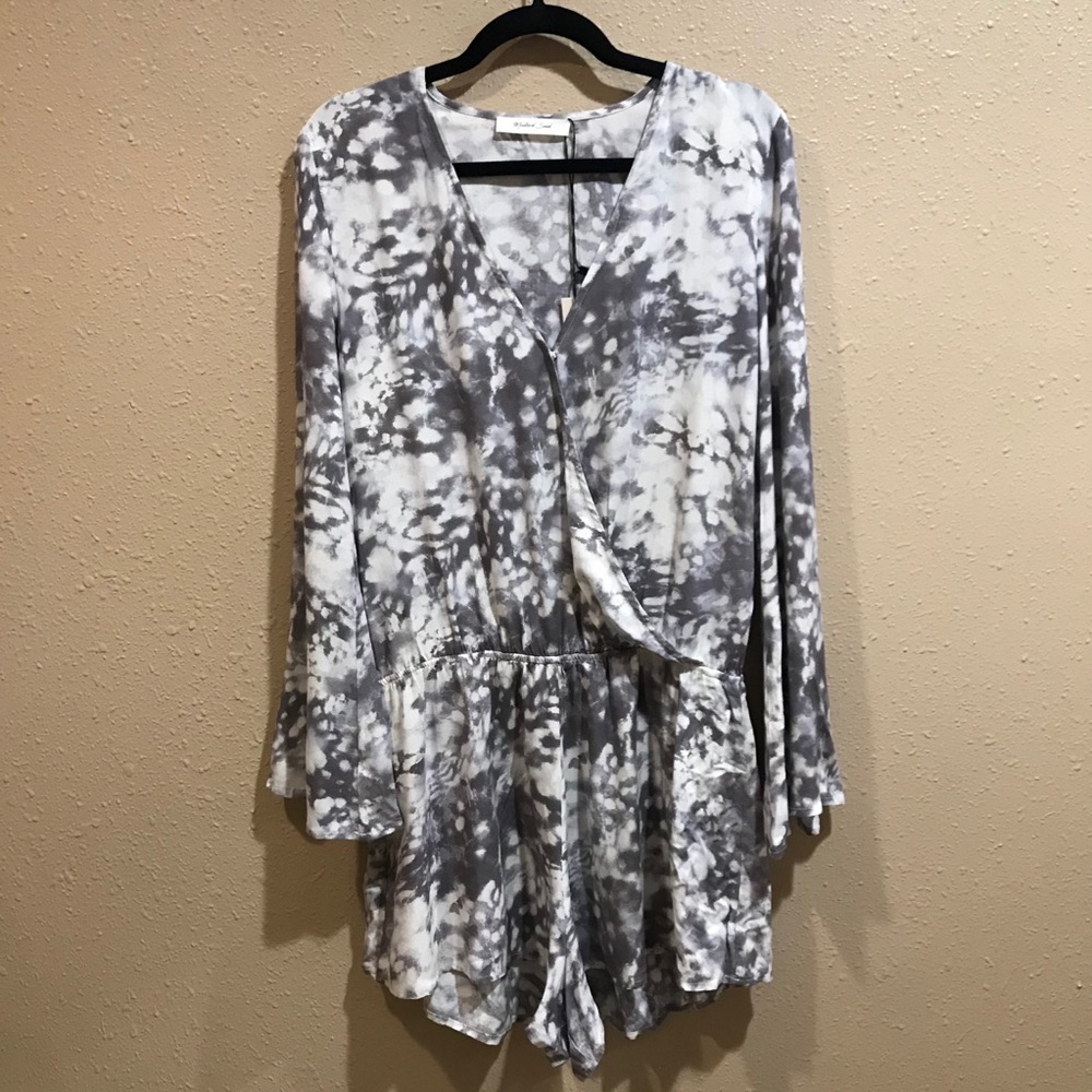 NWT bell sleeve romper